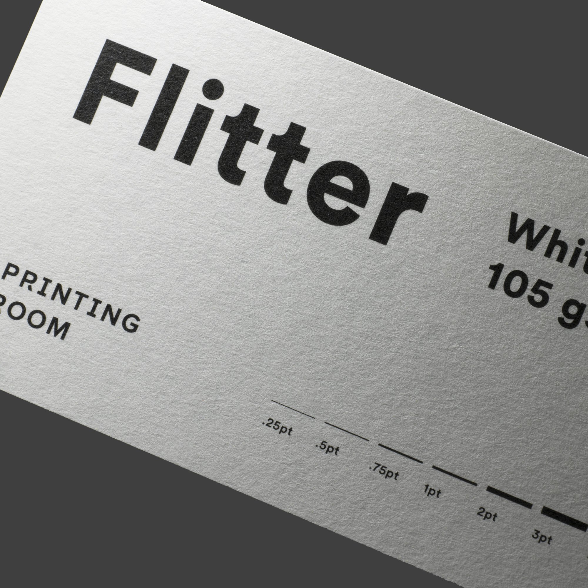 Flitter 105gsm PRINTING ROOM